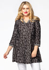 Tunic wide bottom MIA - black - #1