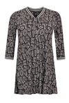 Tunic wide bottom MIA - black - #4