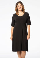 Dress puckered DOLCE - black  - #1