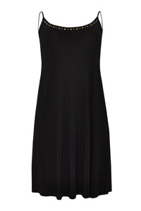 Dress spaghetti beads DOLCE - black - #4