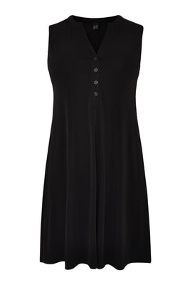 Dress grandad collar DOLCE - black  - #4