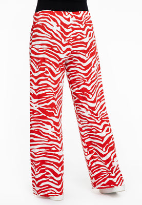 Trousers ZEBRA - red  - #3