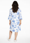 Dress ruffled BAMBOO - white - #3