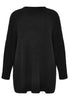 Pullover wide TEDDY - black - #4