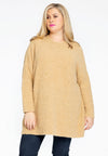 Pullover wide TEDDY - brown