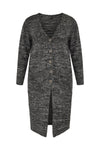 Cardigan mouliné - black - #2