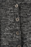 Cardigan mouliné - black - #5