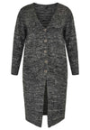 Cardigan mouliné - black - #4