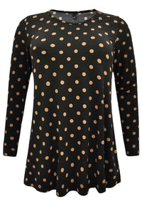 Tunic Flare DOTS - black - #4