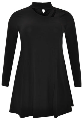 Tunic wide bottom turtle DOLCE - black  - #4