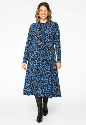 Dress-blouse MILLEFLEUR - blue - #2