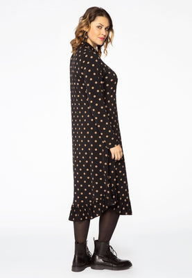 Dress collar DOTS - black  - #3