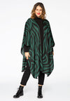 Poncho ZEBRA - green - #2