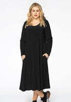 Dress pleated DOLCE - black - #1