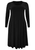 Dress pleated DOLCE - black - #4