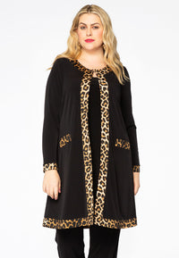 Cardigan leopard / uni DOLCE - black - #1