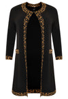 Cardigan leopard / uni DOLCE - black - #4