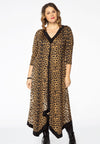 Dress pointy LEOPARD - brown