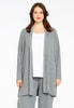 Cardigan rib LOUNGE - grey 