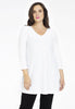 Tunic wide bottom OBLIE - white 