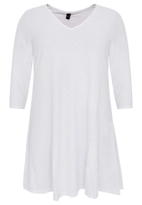 Tunic wide bottom OBLIE - white  - #4