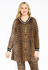 Sweatshirt LEOPARD - brown