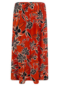 Skirt MIX PRINT - red - #4
