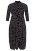 Dress ruffled SPRINKLE - black  - #4