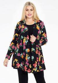 Cardigan short BLOOMY - black - #1