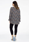 Tunic FLOWER RAIN - black - #3