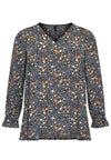 Tunic FLOWER RAIN - black - #4