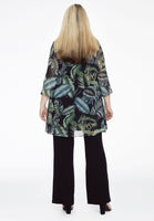 Tunic wide bottom TROPICOOL - black  - #3