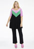 Tunic wide bottom COLOURBLOCK - multi - #2