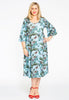 Dress wide sleeves PAPILLON - blue - #2