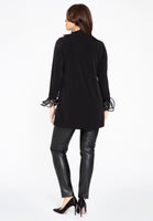 Tunic flare with ruffles DOLCE - black - #3