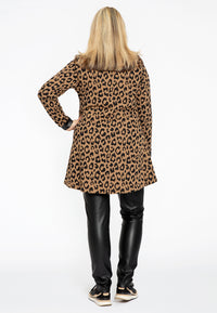 Tunic jacquard LEOPARD - brown - #3