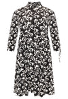 Dress with bows WILLOW - black - #4