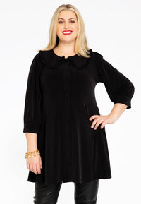 Tunic-blouse wide bottom DOLCE - black - #1