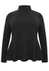 Shirt peplum BUBLÉ - black  - #4