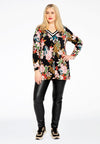 Leggings with coating - black