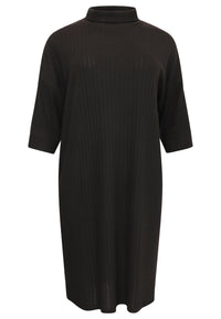 Pullover-dress RIB - black - #4