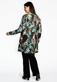 Tunic wide bottom AMY - black - #3