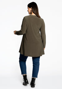 Tunic wide bottom strap DOLCE - green - #3
