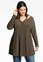 Tunic wide bottom strap DOLCE - green  - #1