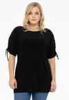 Tunic shoulder strings DOLCE - black 