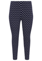 Pencil trousers POLKADOT - blue - #2