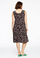 Dress lace neckline RUBY - black  - #3