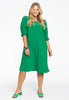 Dress puff sleeve DOLCE - green  - #2