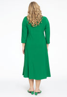 Dress-blouse long DOLCE - green  - #3