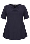 Tunic flare waterfall CHAINS - blue - #4